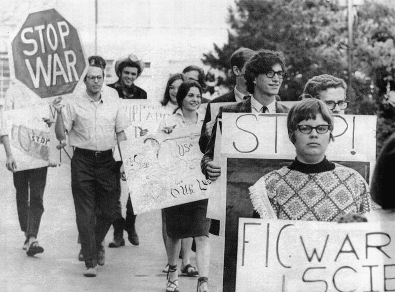 1970s Anti-War Protest