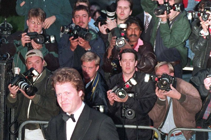 1980s Celebrity Paparazzi Chase