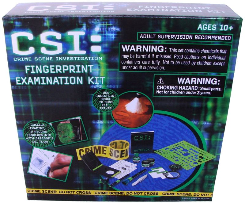 CSI Fingerprint Examination Kit