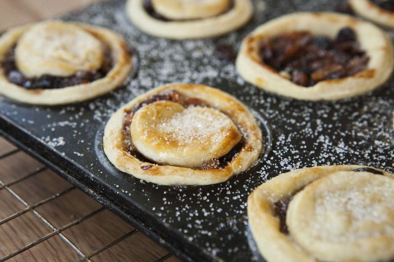 Eating Mince Pies with Meat