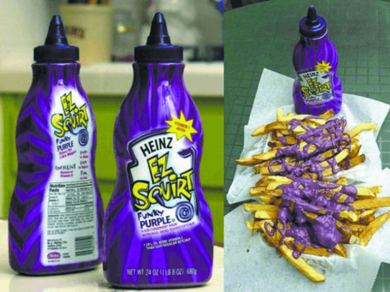 Ez Squirt Colored Ketchup