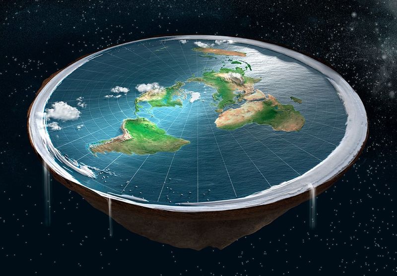 Flat Earth Maps