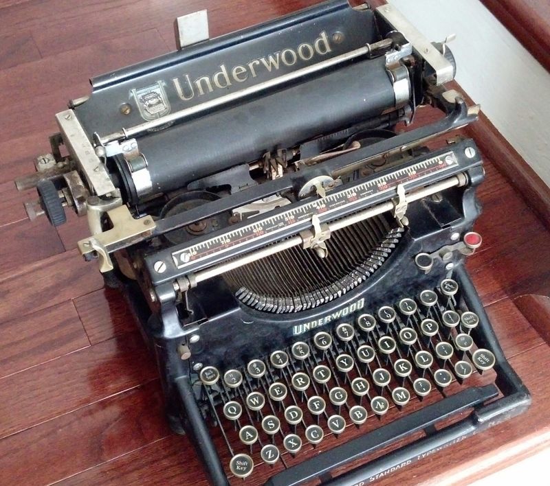 Manual Typewriters in School