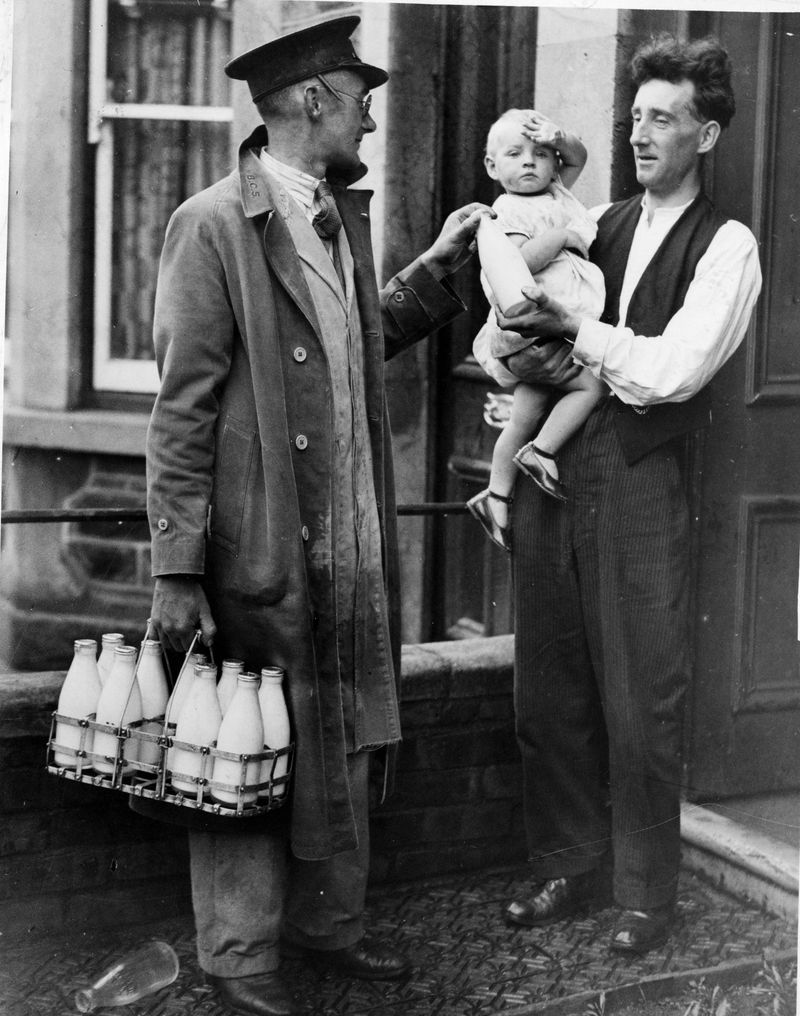 Milk Delivered to Doorsteps