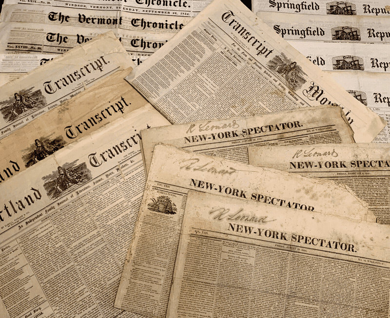 Old Newspapers