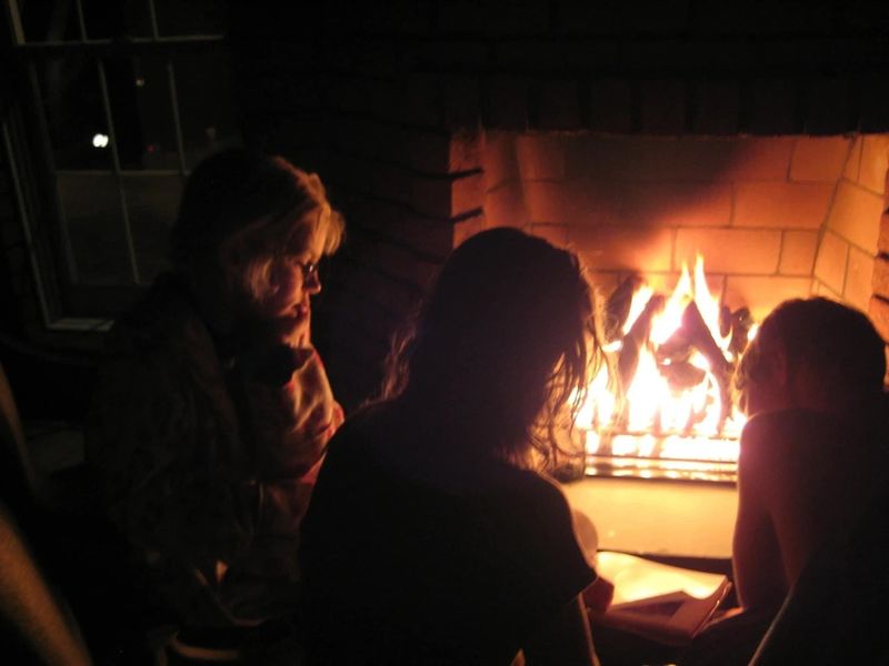 Storytelling by the Fireplace