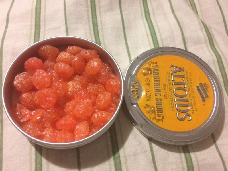 Tangerine Altoids