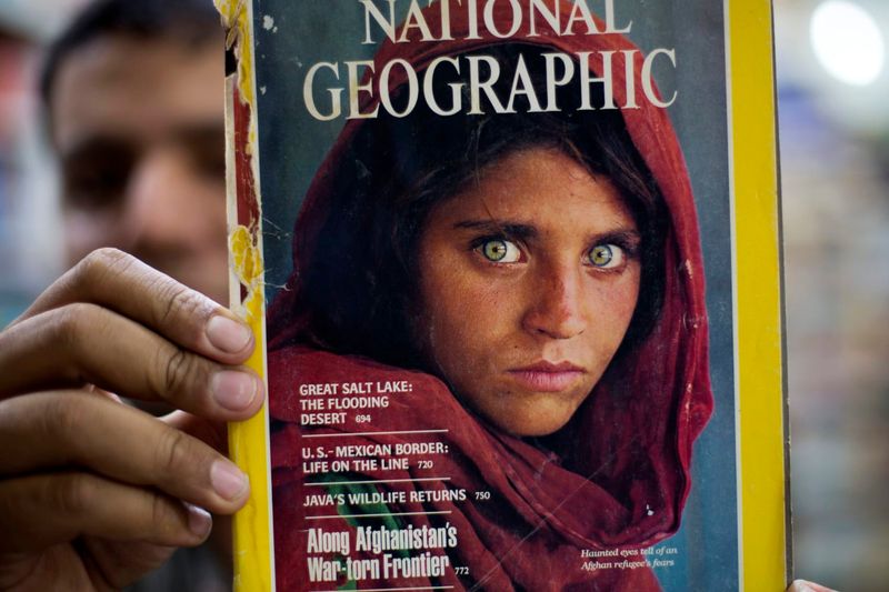 The Afghan Girl - National Geographic, 1985