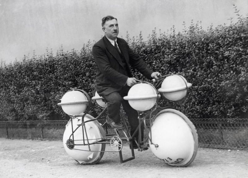 The Amphibious Bicycle