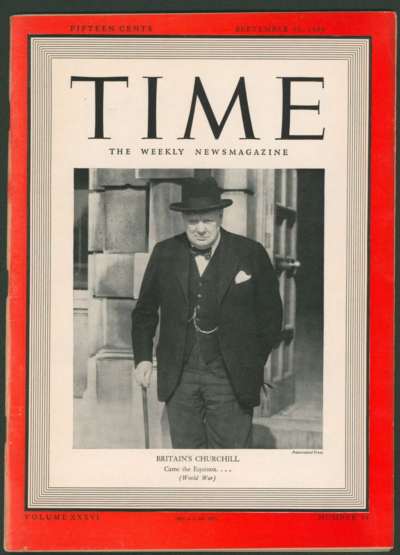 Winston Churchill - TIME, 1940