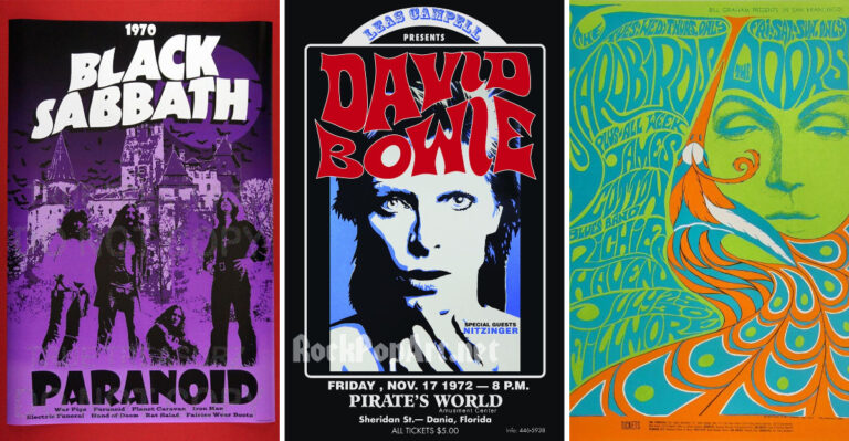 20 Vintage Concert Posters That Have Become Collector’s Items