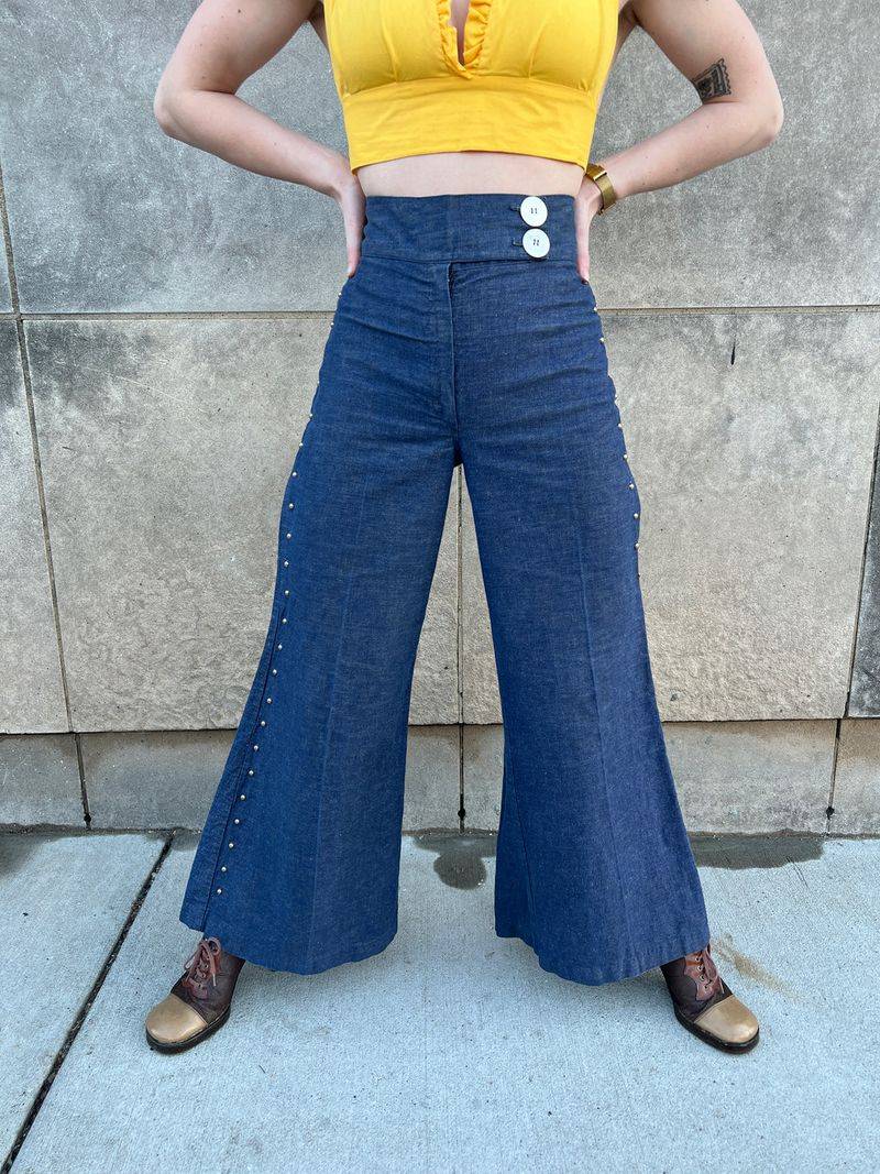 Bell-Bottom Pants