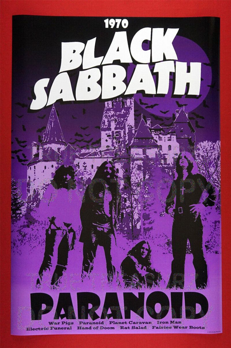 Black Sabbath Paranoid Tour (1970)