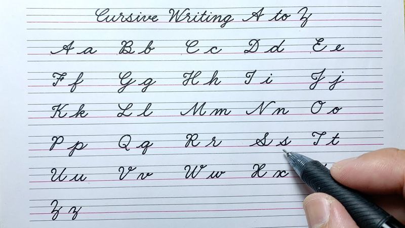 Cursive Writing