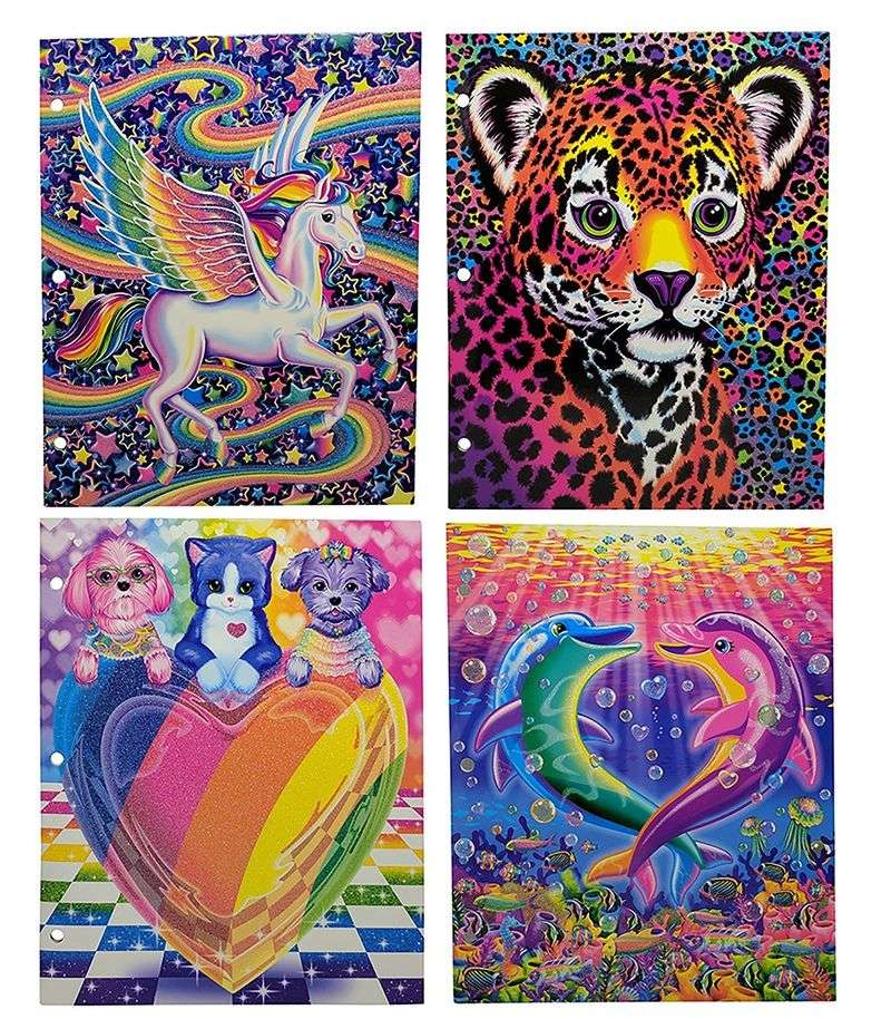 Lisa Frank Folders