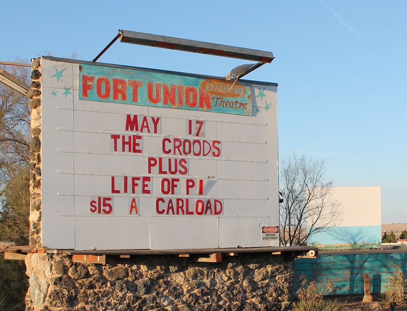 New Mexico: Fort Union Drive-In Theater