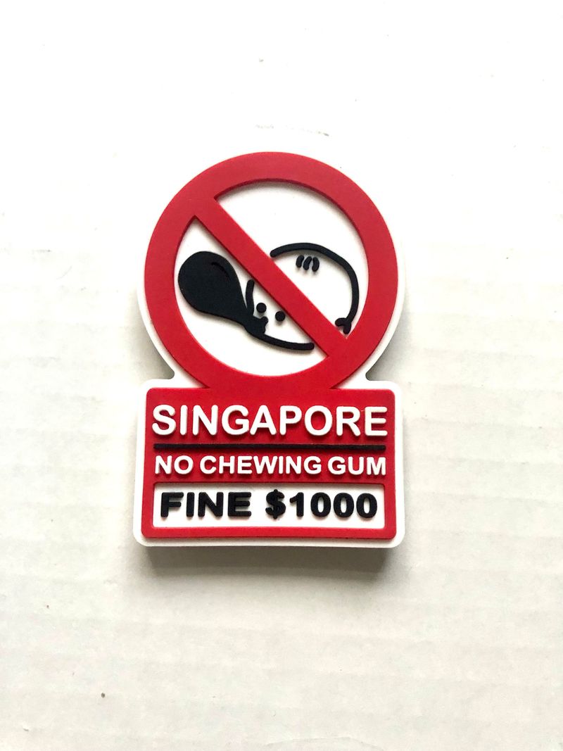 No Chewing Gum in Singapore