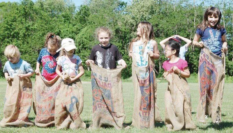 Potato Sack Races