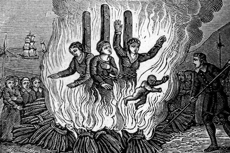 Salem Witch Trials Burnings