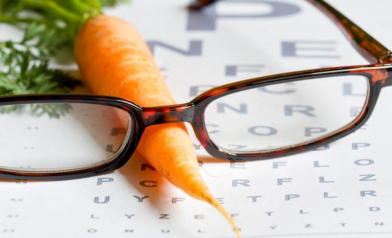 Eating Carrots Improves Your Eyesight