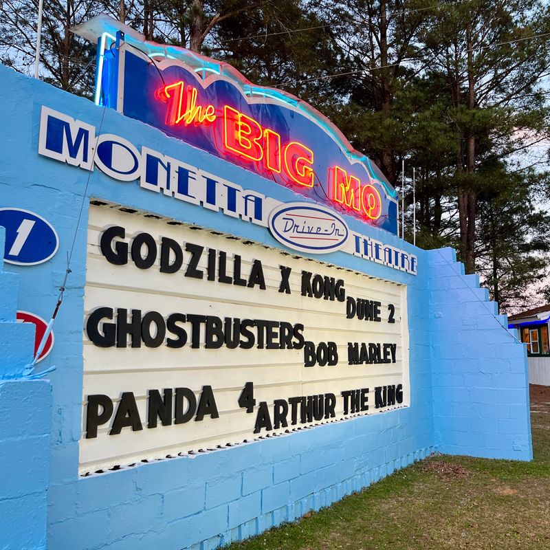 South Carolina: Monetta Drive-In Theatre