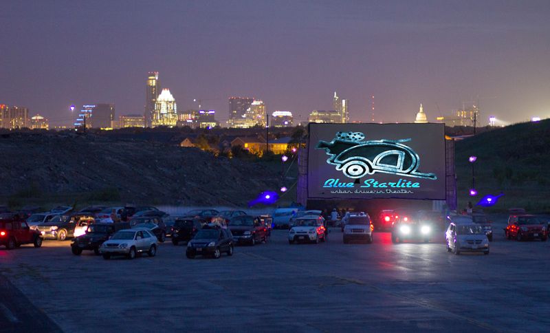 Texas: Blue Starlite Mini Urban Drive-In