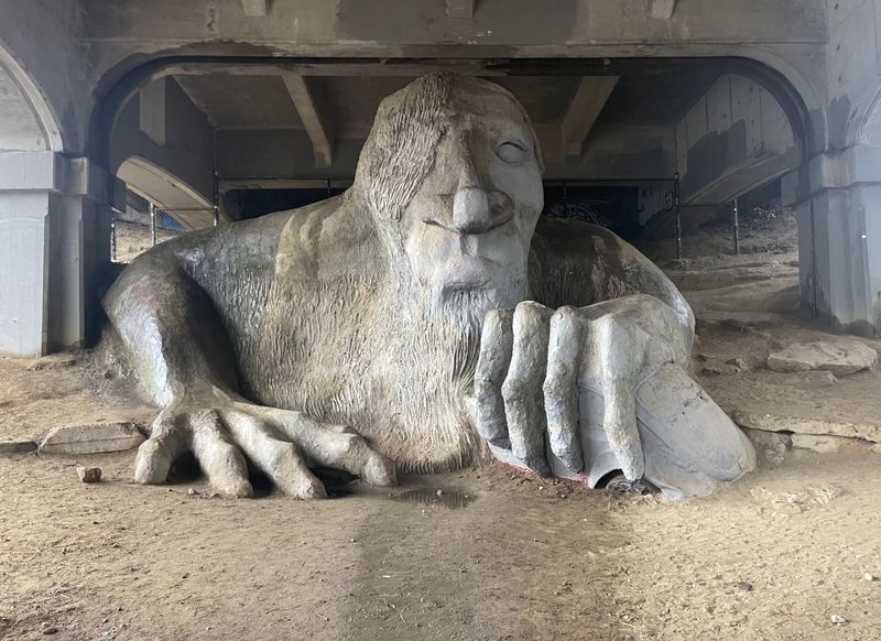 The Fremont Troll - Seattle, Washington