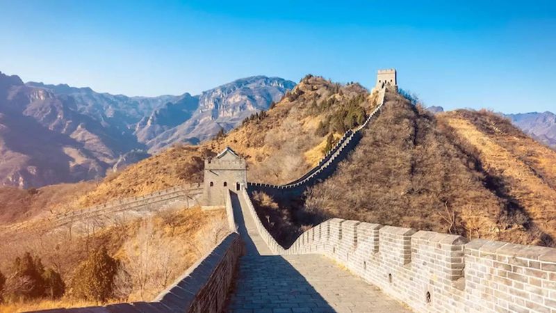 The Great Wall Visible from Space