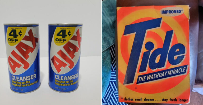 15 Vintage Cleaning Products That Were in Every Cabinet in the 1960s