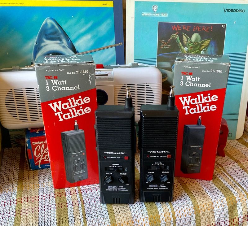 Realistic Walkie Talkies