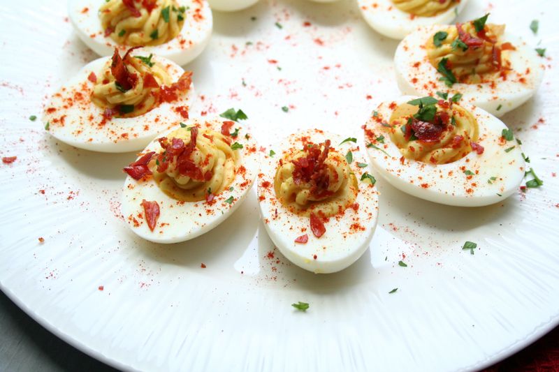 Deviled Eggs With “A Little Something Extra”