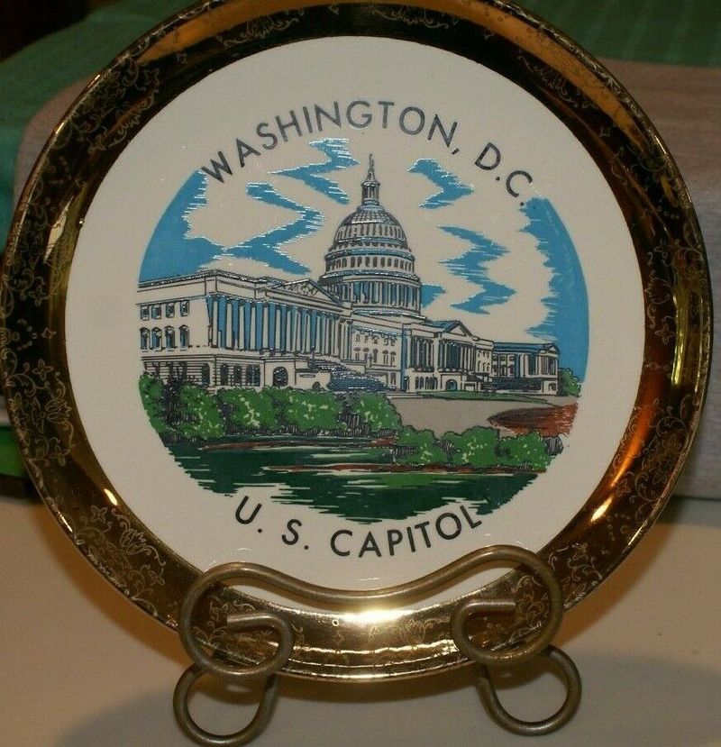 Washington D.C. Commemorative Plate