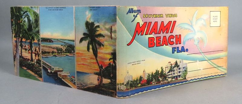 Miami Beach Postcard Booklet