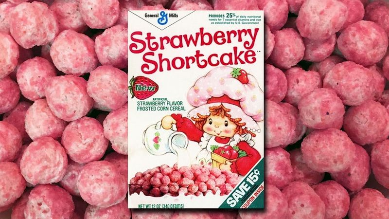 Strawberry Shortcake Cereal