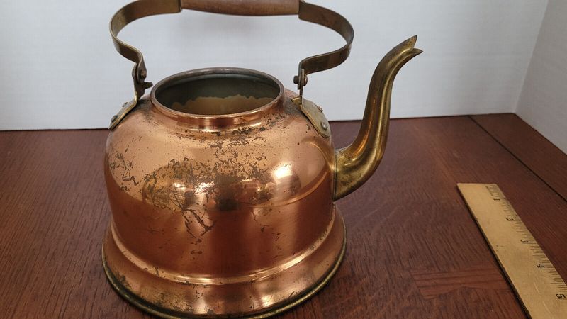 Antique Copper Kettle