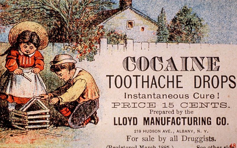 Cocaine-Infused Toothache Drops