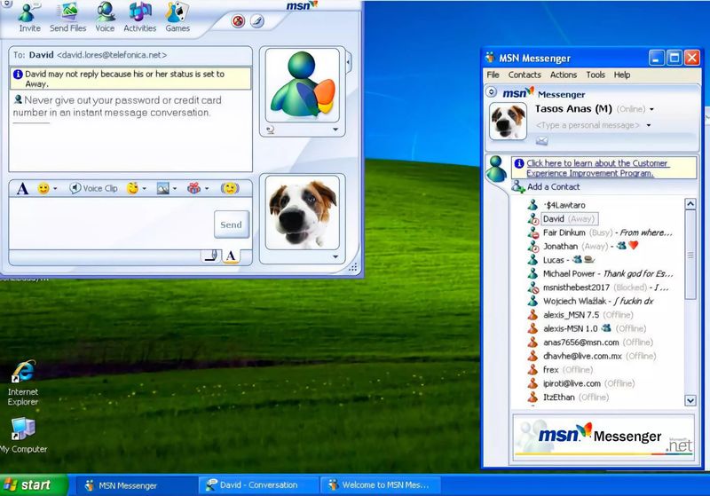 Old MSN Messenger Notification Sounds