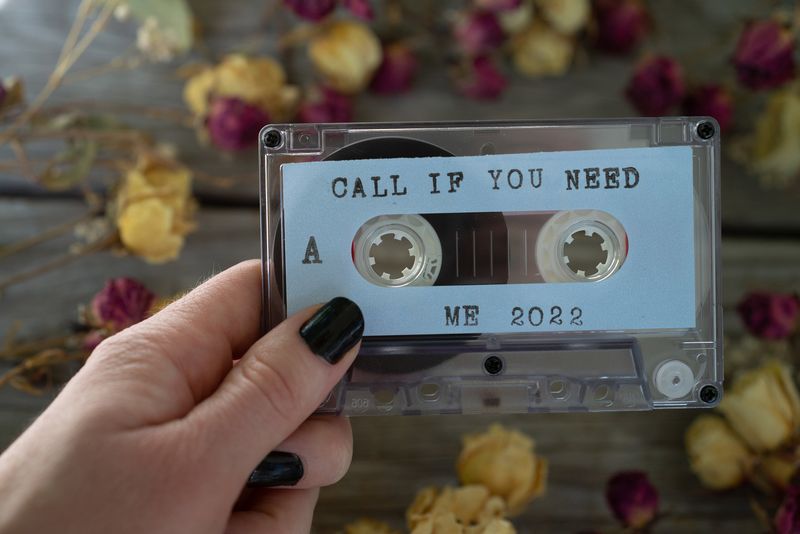 Customizing the Cassette Case with Stickers or Doodles