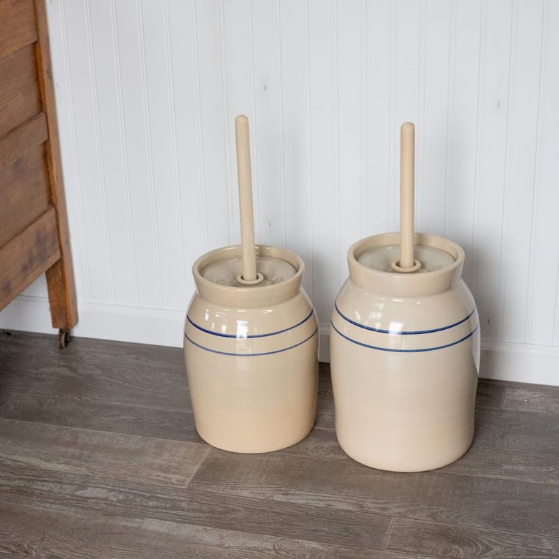 Porcelain Butter Churn