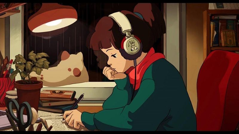 Lo-Fi Hip Hop Beats and the Anime Study Girl