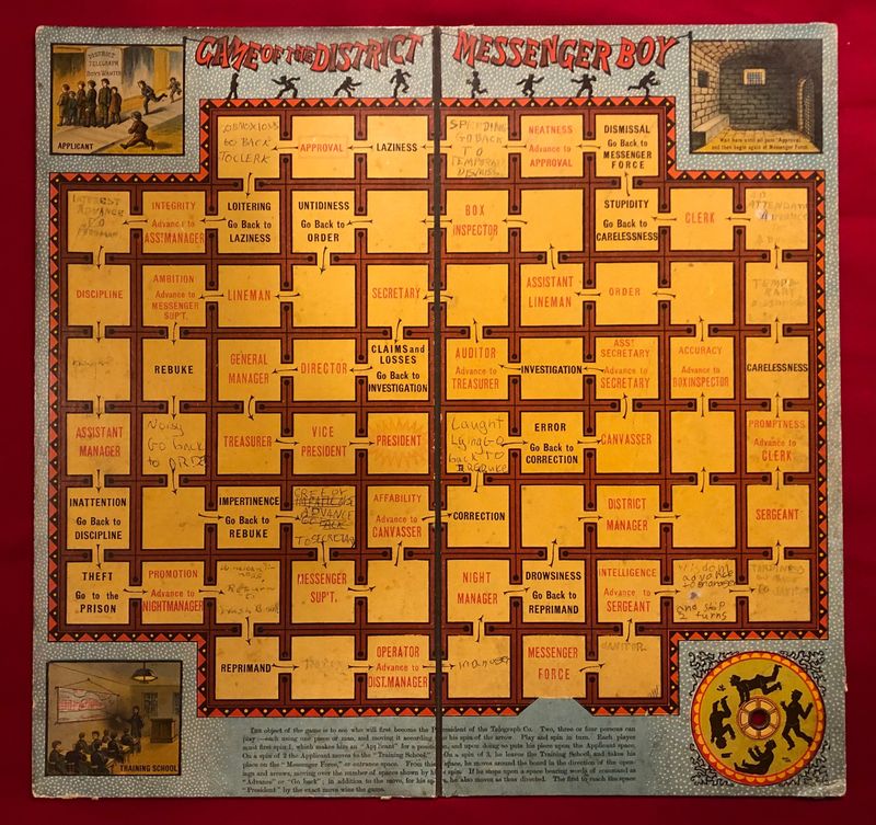 The Game of the District Messenger Boy (1886)