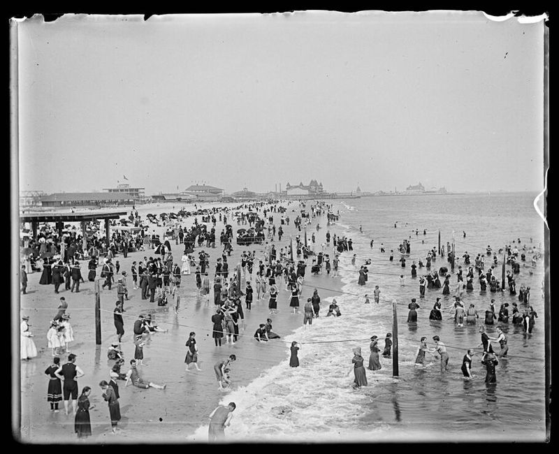 A Sea of Bathers, 1898