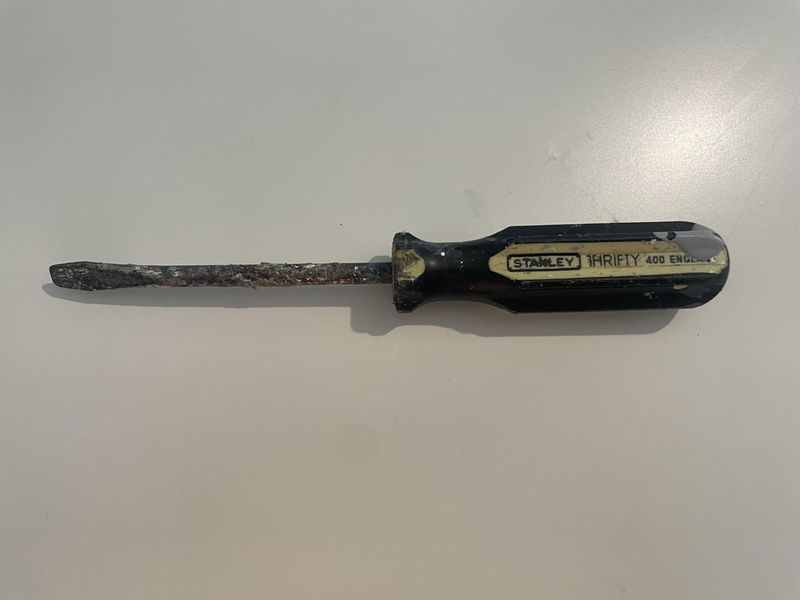 The Mysterious Butter Knife Screwdriver