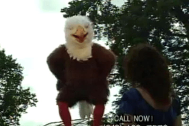 Eagle Man's Egg-cellent Insurance Pitch