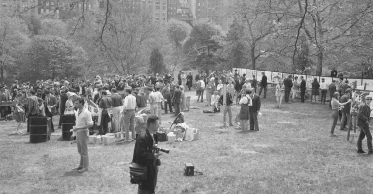 30 Rare Photos Of Central Park Over The Years