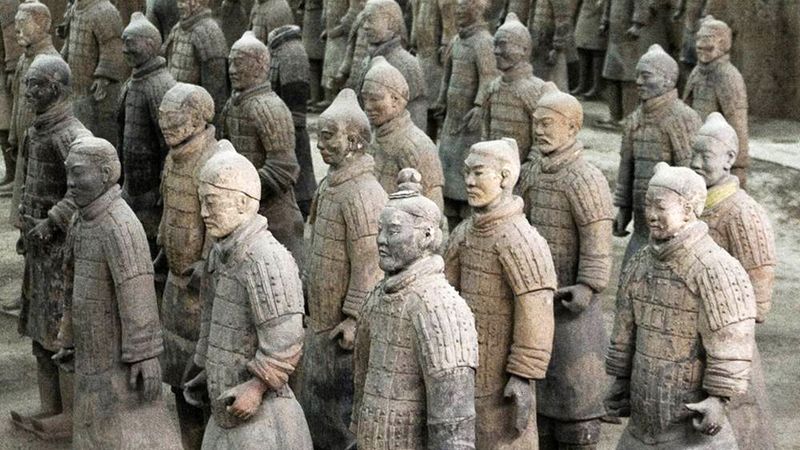 The Terracotta Army Discovered in China