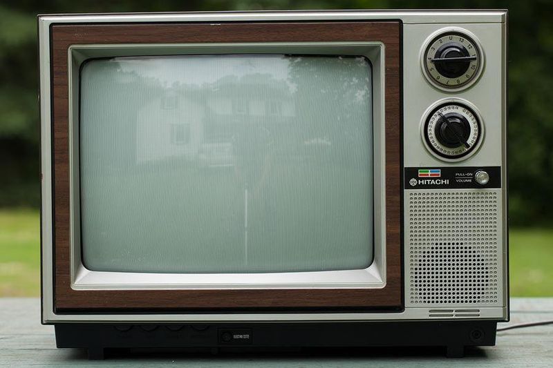 TV Channel Dial's Mechanical Click