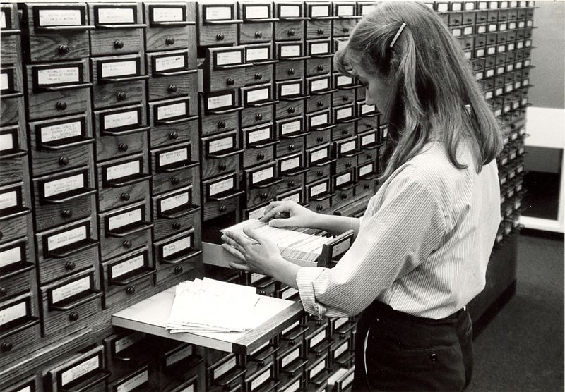 Using a Card Catalog