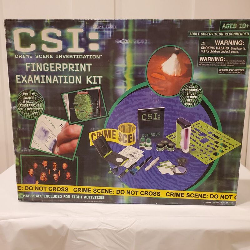 CSI Fingerprint Examination Kit