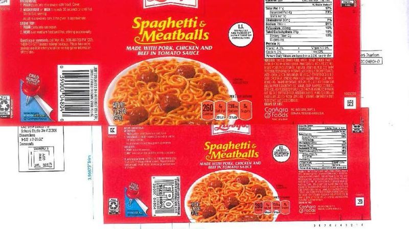 Libby’s Spaghetti and Meatballs